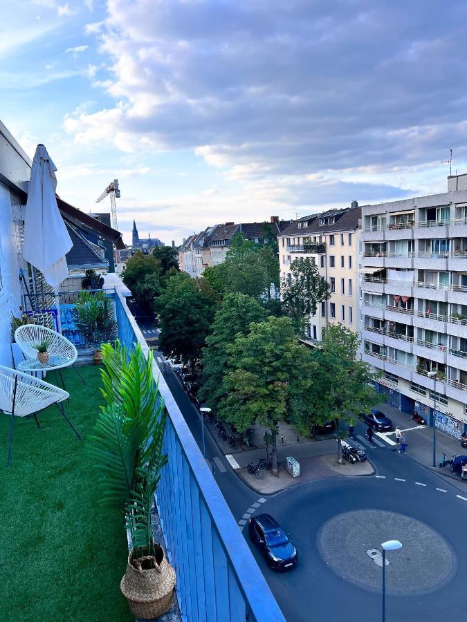 Apartment Dani Stylish Minimal Innercity Terrace Köln